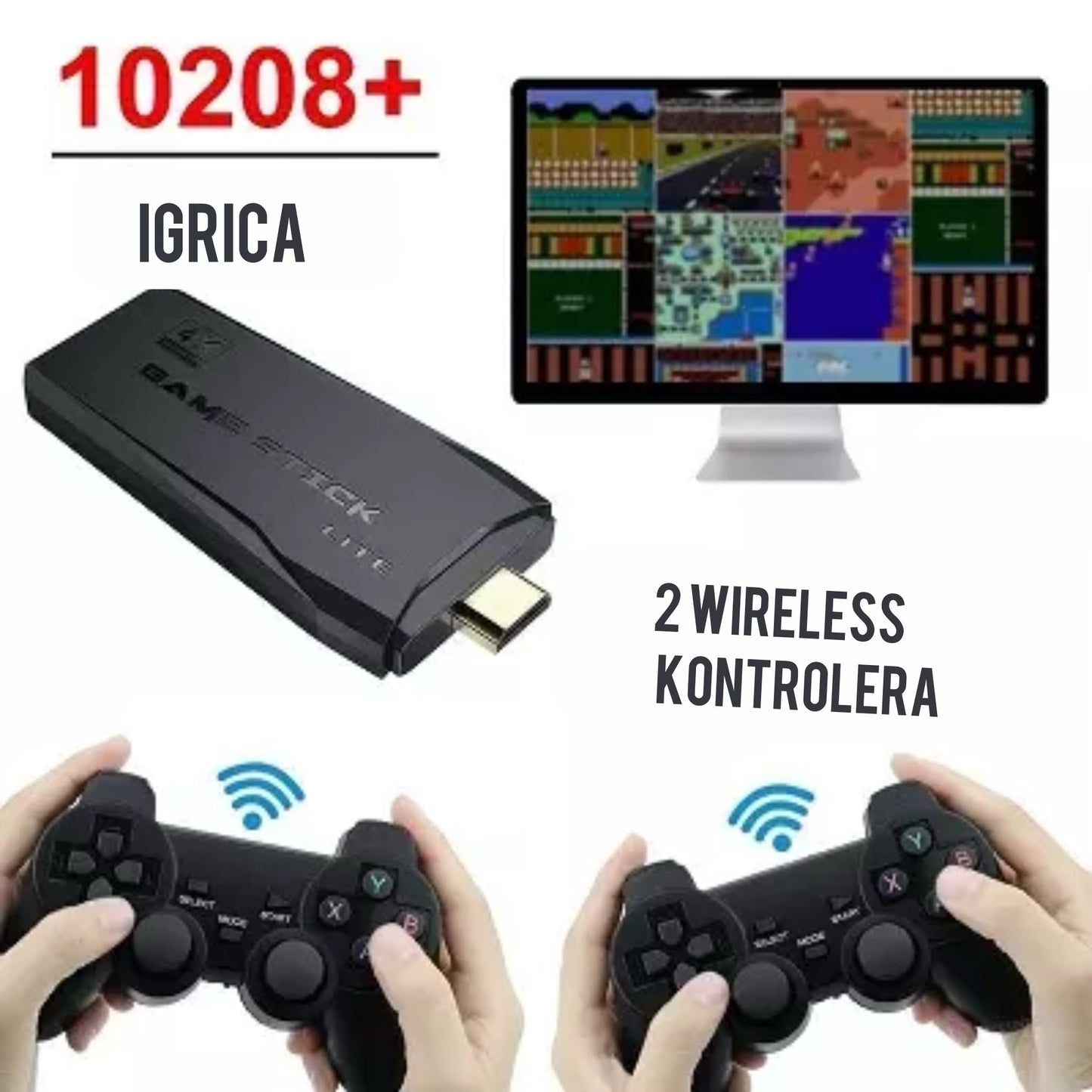 Retro Konzola sa preko 10.000 igara