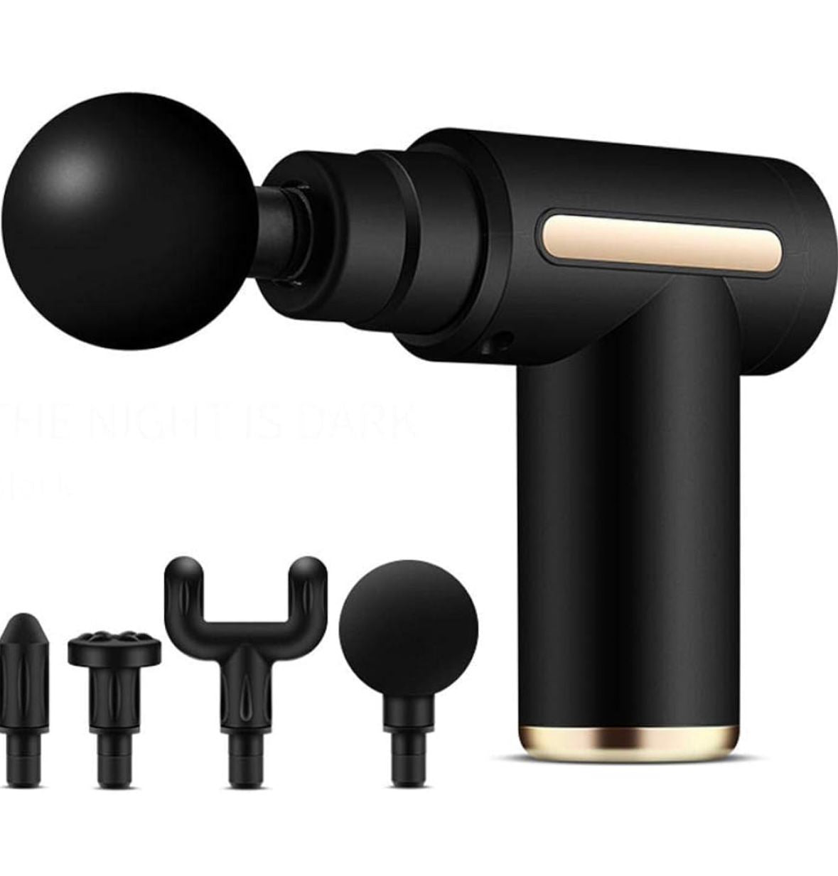 MINI PIŠTOLJ - MASAŽER - za masazu sa 4 nastavka