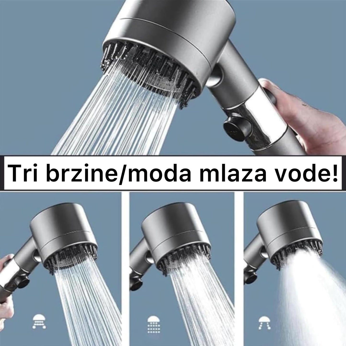 Tus sa masazerom - Hydro tus sa podesivim uglom