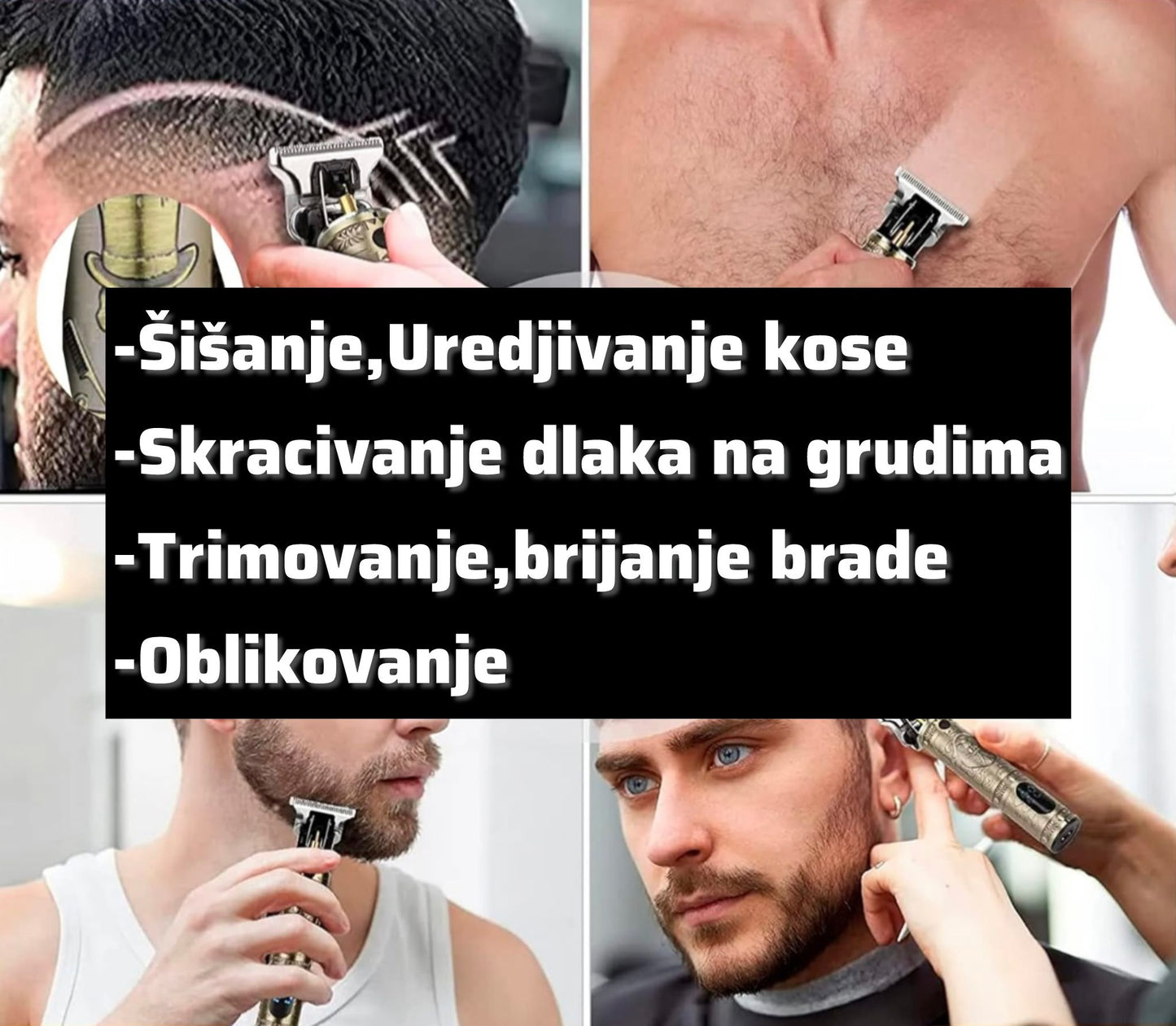 Trimer Masinica za precizno sisanje/brijanje